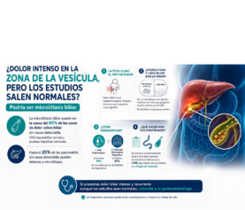 ¿Dolor intenso en la zona de la vesícula, pero el ultrasonido y los análisis salen normales?